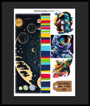 Astronaut A4 print buy 5